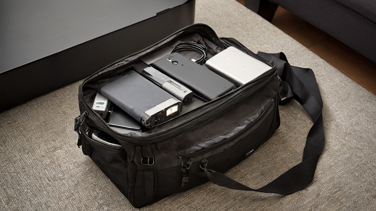 Backup document pouch