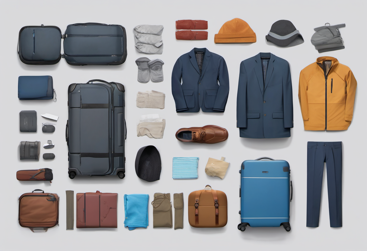 Carry-On Packing System for Multi-Climate Trips