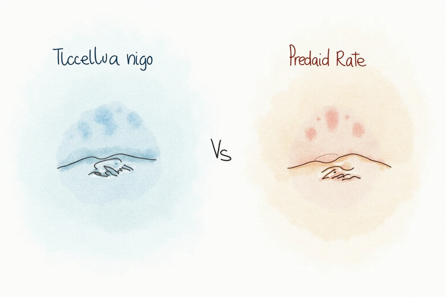 Flexible cancellation versus prepaid rate trade-off comparison