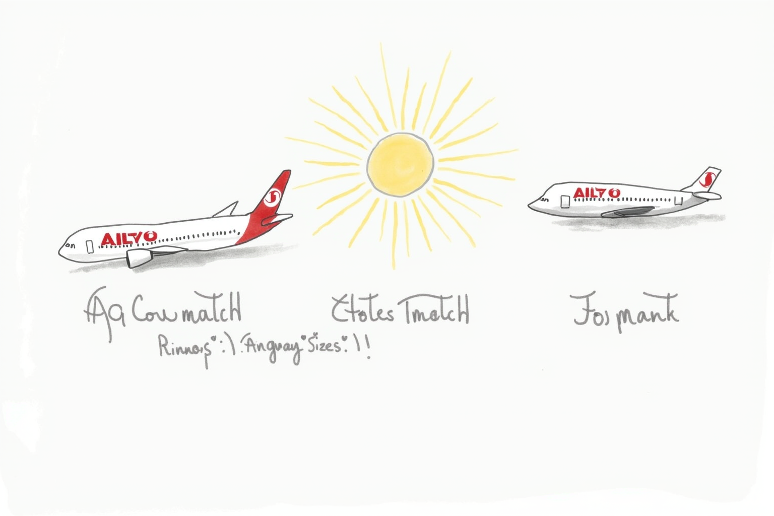 Status match application form with current and target airline logos