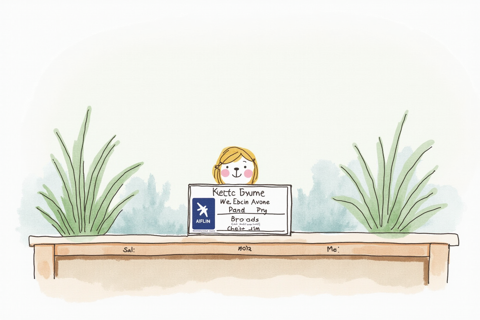 Upgrade certificate at airline check-in desk for premium cabin seat assignment