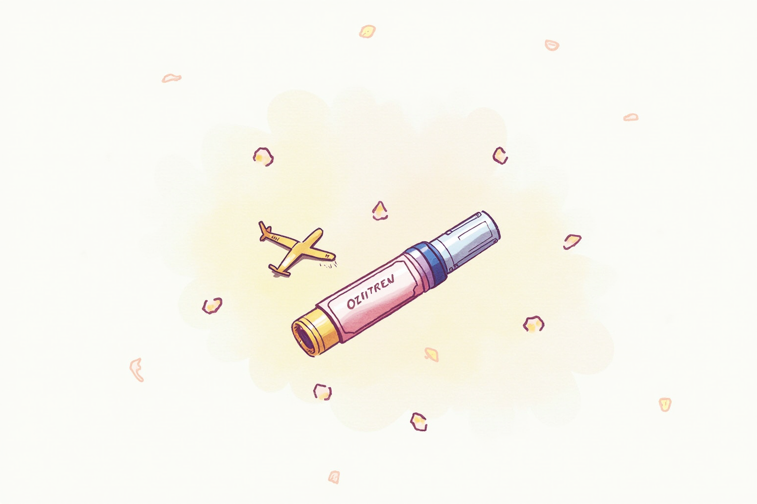 Allergy medication and EpiPen for travel emergency preparedness