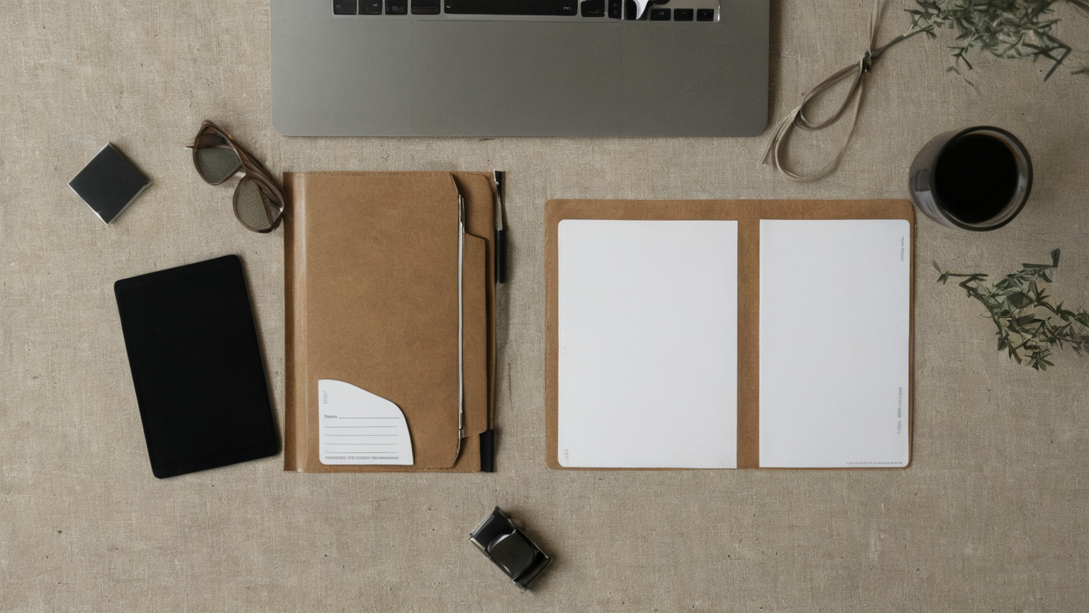 Documents and identity checklist staged for a trusted traveler interview